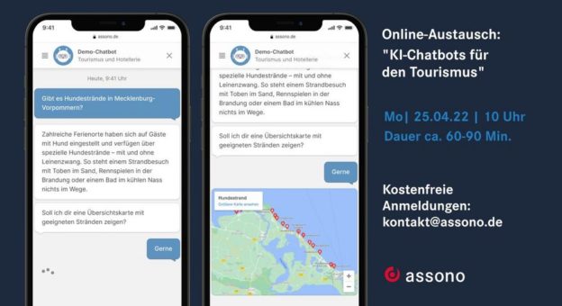 Online-Austausch: Nutzen von KI-Chatbots für den Tourismus (Vortrag | Online)