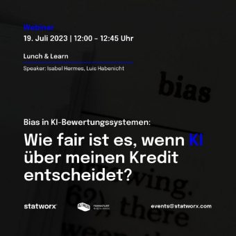 Ursachen und Folgen von Bias in KI-Bewertungssystemen (Webinar | Online)