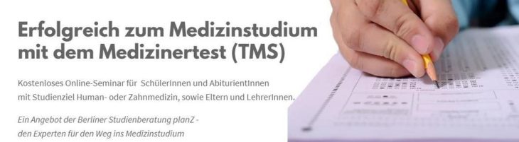 Erfolgreich zum Medizinstudium mit dem Medizinertest (TMS) (Webinar | Online)