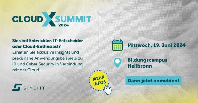 STACKIT Cloud X Summit 2024 (Konferenz | Heilbronn)