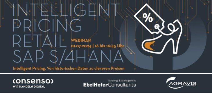 Intelligent Pricing. Von historischen Daten zu cleveren Preisen (Webinar | Online)