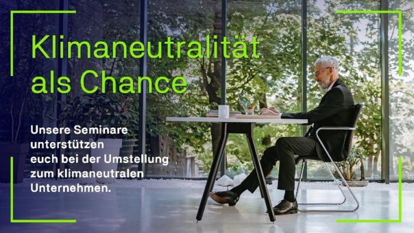 Klimaneutralität in Unternehmen – Maßnahmen zum CO2-neutralen Unternehmen (Webinar | Online)