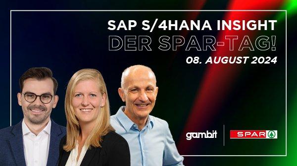 SAP S/4HANA Insight – Der SPAR-Tag! (Sonstiges | Online)