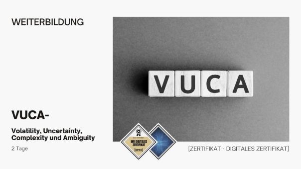 VUCA | Seminar | Schulung | Training (Webinar | Online)