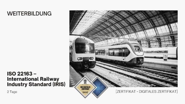 ISO 22163 – International Railway Industry Standard Revision 4 Seminar (Seminar | Frankfurt am Main)