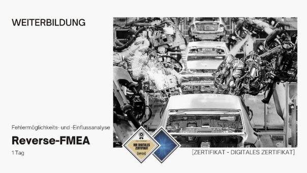 Reverse-FMEA Webinar | Online-Schulung (Webinar | Online)