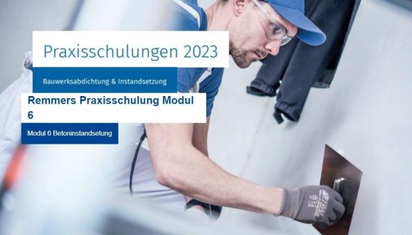 Remmers Praxisschulung Modul 6 | MÜNSTER (Schulung | Münster)