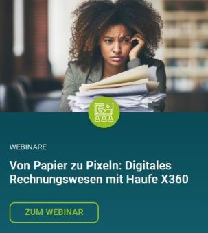 Kostenfreies Webinar: „Digitales Rechnungswesen mit Haufe X360 – Controlling für Einsteiger“ (Webinar | Online)