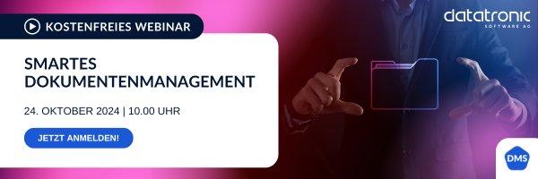 SMARTES Dokumentenmanagement (Webinar | Online)