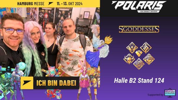 Designsie mit 5Goddesses auf der Polaris Convention 2024 in Hamburg (Messe | Hamburg)