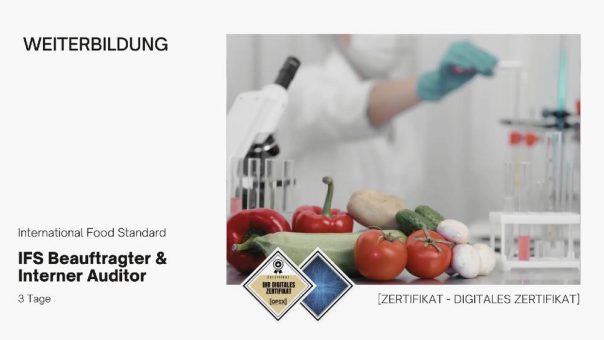 IFS Beauftragter & Interner Auditor | Seminar | Schulung | Training (Seminar | Frankfurt am Main)