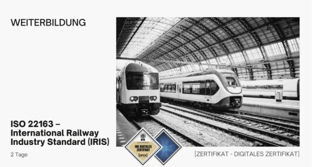 ISO 22163 – International Railway Industry Standard Revision 4 Seminar (Seminar | Frankfurt am Main)