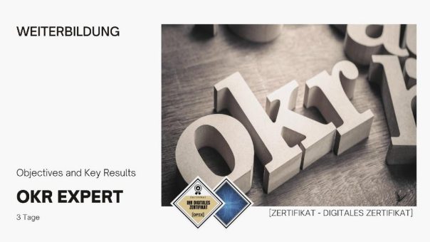 OKR Expert Webinar | Online Schulung | Ausbildung (Seminar | Frankfurt am Main)