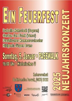 Neujahrskonzert mit dem Preußischen Kammerorchester (Unterhaltung / Freizeit | Pasewalk)