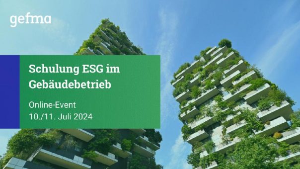 Werden Sie zum ESG-Experten für Bestandsimmobilien (Schulung | Online)